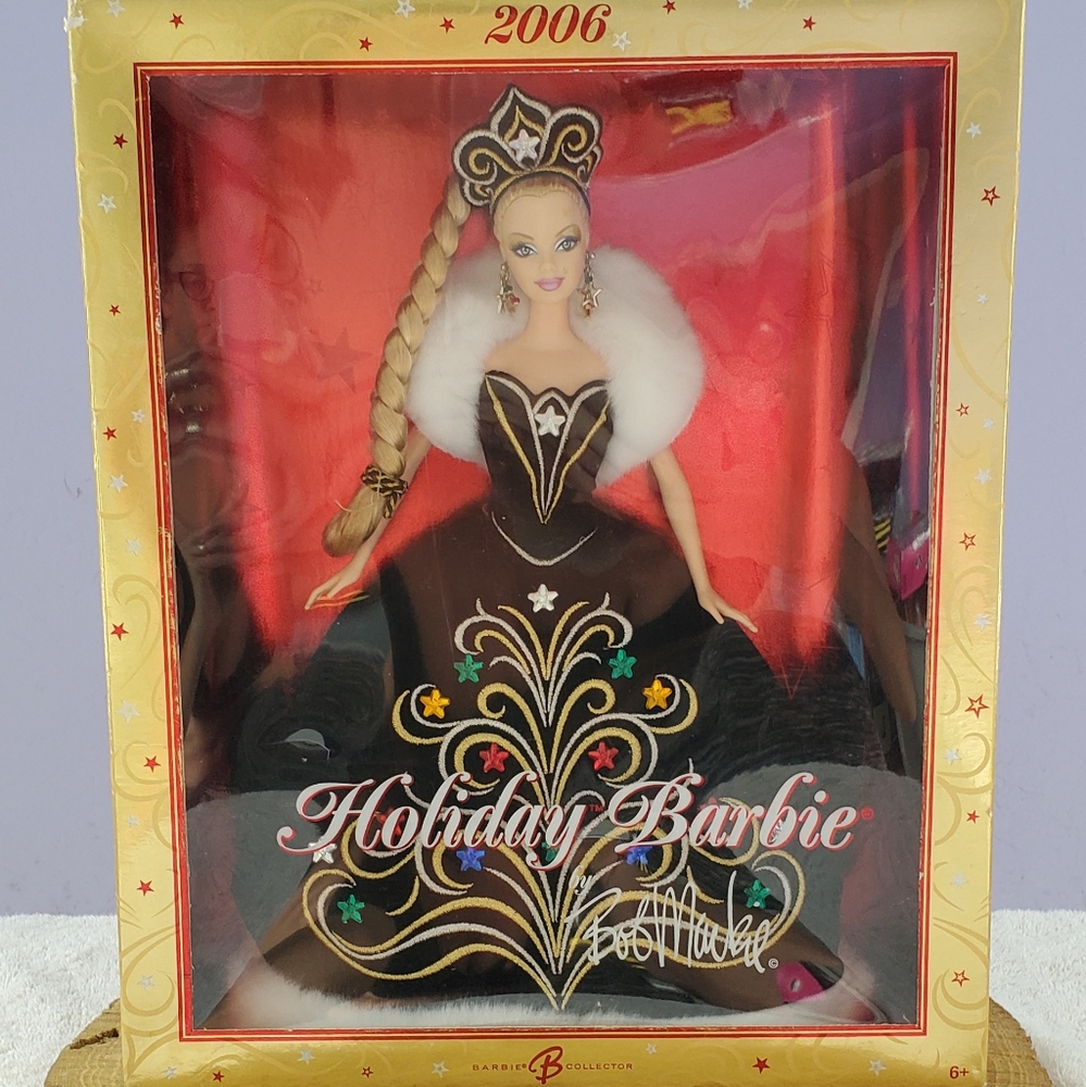 2006 Holiday Barbie Doll by Bob Mackie, New in box